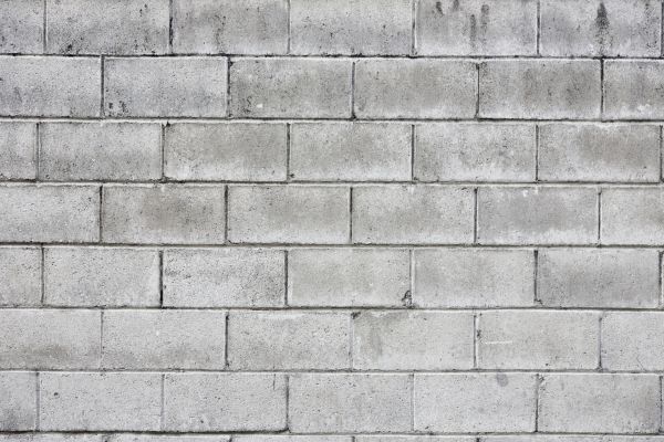 Cinder Block Wall Repair in Wheaton