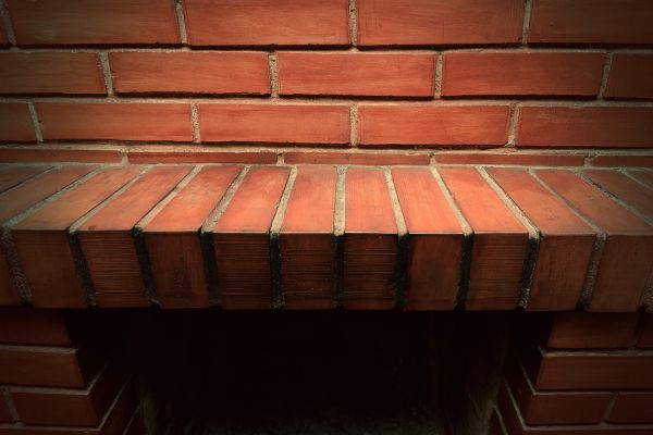Brick Mantel Installation in Wheaton