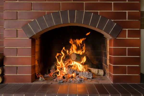 Brick Hearth Installation in Wheaton