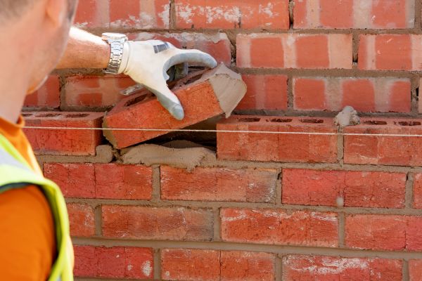Red Brick Installation in Wheaton